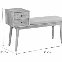 Banc D'entrée Avec Rangement Bois Massif 2 Tiroirs L110 Cm ALTY 16 Banc D'entrée Avec Rangement Bois Massif 2 Tiroirs L110 Cm ALTY -Boutique Miliboo banc dentree avec rangement bois massif 2 tiroirs l110 cm alty 46358 5e7c829c2078b 1200 675