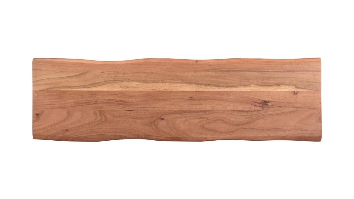 Banc Industriel Bois Massif Et Métal Noir L145 Cm EDGE 7 Banc Industriel Bois Massif Et Métal Noir L145 Cm EDGE – Image 5