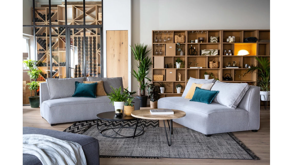 Bibliothèque Design Finition Bois Chêne L92 Cm EPURE 5 Bibliothèque Design Finition Bois Chêne L92 Cm EPURE – Image 3