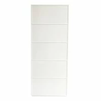 Bibliothèque Modulable Blanche Et Finition Bois Chêne L85 Cm JAZZ -Boutique Miliboo bibliotheque modulable blanche et finition bois chene l85 cm jazz 44470 5bc689dabff59 1200 675