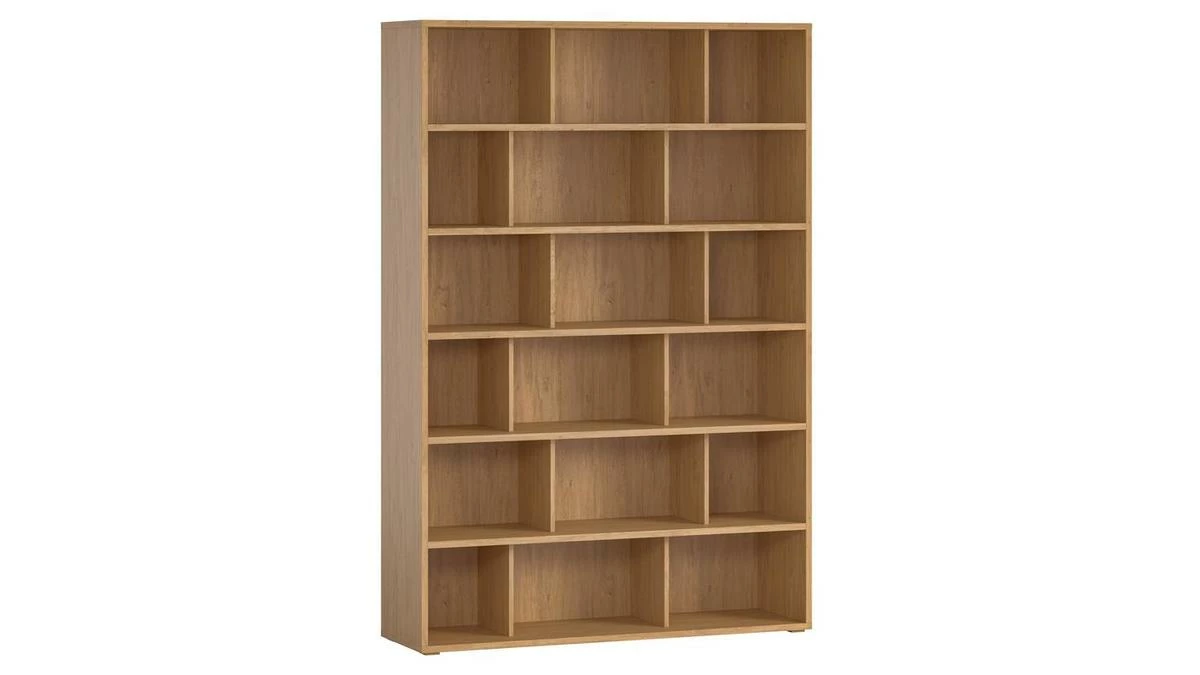Bibliothèque Scandinave Finition Bois Chêne L140 Cm EPURE 4 Bibliothèque Scandinave Finition Bois Chêne L140 Cm EPURE – Image 2