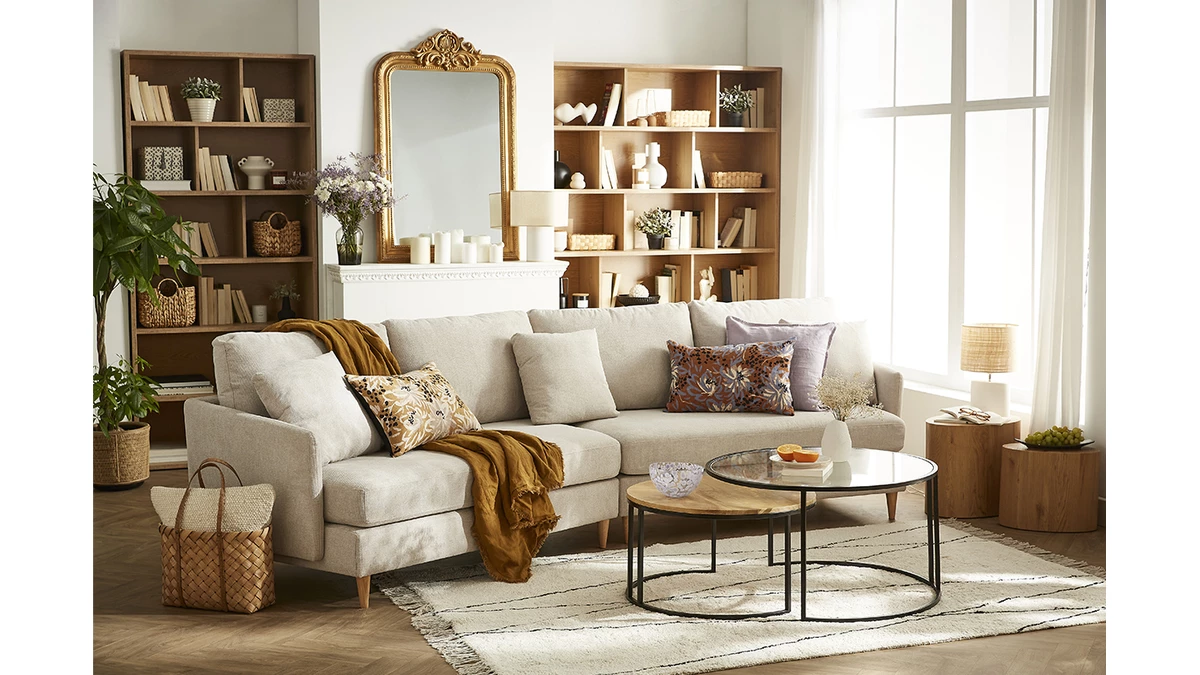 Bibliothèque Scandinave Finition Bois Chêne L140 Cm EPURE 8 Bibliothèque Scandinave Finition Bois Chêne L140 Cm EPURE – Image 6