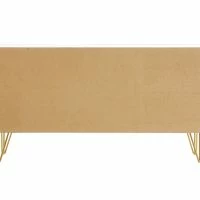 Buffet Design Blanc Et Métal Doré 3 Portes L160 Cm OZEN -Boutique Miliboo buffet design blanc et metal dore 3 portes l160 cm ozen 51382 63e2096929f49 1200 675