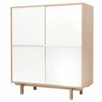 Buffet Haut Scandinave Bois Et Blanc 4 Portes L110 Cm SID -Boutique Miliboo buffet haut scandinave bois et blanc 4 portes l110 cm sid 43378 5bb3748a51d86 1200 675