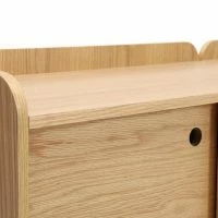 Buffet Japandi En Bois Clair Chêne Et Gris Foncé 2 Portes Coulissantes 2 Tiroirs L120 Cm JAPANSK -Boutique Miliboo buffet japandi en bois clair chene et gris fonce 2 portes coulissantes 2 tiroirs l120 cm japansk 41214 5c98c40642cf6 1200 675