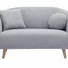 Canapé 2 Places En Tissu Effet Velours Gris Clair Et Bois Clair FOLK -Boutique Miliboo canape 2 places en tissu effet velours gris clair et bois clair folk 48889 60fff927cc475 1200 675