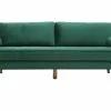 Canapé 3-4 Places En Tissu Velours Vert émeraude Et Bois Clair IMPERIAL -Boutique Miliboo canape 3 4 places en tissu velours vert emeraude et bois clair imperial 42897 5bbcc6e1c662b 1200 675