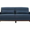 Canapé 3 Places En Tissu Bleu Foncé Et Bois Foncé EKTOR -Boutique Miliboo canape 3 places en tissu bleu fonce et bois fonce ektor 40709 5bbcc60dc07c5 1200 675