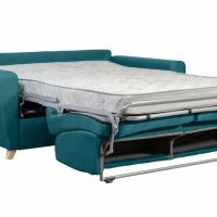 Canapé Convertible 2-3 Places En Tissu Bleu Canard Matelas L120 Cm 12 Cm GRAHAM 11 Canapé Convertible 2-3 Places En Tissu Bleu Canard Matelas L120 Cm 12 Cm GRAHAM -Boutique Miliboo canape convertible 2 3 places en tissu bleu canard matelas l120 cm 12 cm graham 51778 624aee18ddce1 1200 675