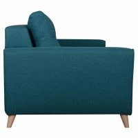 Canapé Convertible 3 Places En Tissu Bleu Canard Et Bois Clair Avec Matelas 9 Cm BEAUBOURG -Boutique Miliboo canape convertible 3 places en tissu bleu canard et bois clair avec matelas 9 cm beaubourg 51319 61b3569be0b1b 1200 675