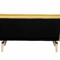 Canapé Convertible 3 Places En Tissu Effet Velours Jaune Moutarde Et Bois Clair SENSO 15 Canapé Convertible 3 Places En Tissu Effet Velours Jaune Moutarde Et Bois Clair SENSO -Boutique Miliboo canape convertible 3 places en tissu effet velours jaune moutarde et bois clair senso 46723 5da98c4aafe40 1200 675
