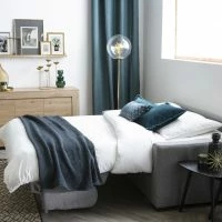 Canapé Convertible 3 Places En Tissu Gris Avec Matelas 12 Cm DOME -Boutique Miliboo canape convertible 3 places en tissu gris avec matelas 12 cm dome 46143 5f185160d4bb6 1200 675