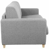 Canapé Convertible 3 Places En Tissu Gris Clair Et Bois Clair Avec Matelas L140 Cm 12 Cm GRAHAM -Boutique Miliboo canape convertible 3 places en tissu gris clair et bois clair avec matelas l140 cm 12 cm graham 47112 5d4aee254a8c2 1200 675