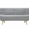 Canapé Convertible 3 Places En Tissu Gris Clair Et Bois Clair FAGUO -Boutique Miliboo canape convertible 3 places en tissu gris clair et bois clair faguo 50178 626805804202f 1200 675