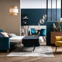 Canapé Convertible 3 Places En Tissu Velours Bleu Paon Et Bois Clair Avec Matelas 9 Cm CIGALE 16 Canapé Convertible 3 Places En Tissu Velours Bleu Paon Et Bois Clair Avec Matelas 9 Cm CIGALE -Boutique Miliboo canape convertible 3 places en tissu velours bleu paon et bois clair avec matelas 9 cm cigale 48402 604f387f1b2f2 1200 675