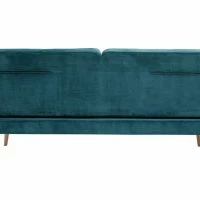 Canapé Convertible 3 Places En Tissu Velours Bleu Pétrole Et Bois Clair MOORE 14 Canapé Convertible 3 Places En Tissu Velours Bleu Pétrole Et Bois Clair MOORE -Boutique Miliboo canape convertible 3 places en tissu velours bleu petrole et bois clair moore 50177 62bac72da5461 1200 675