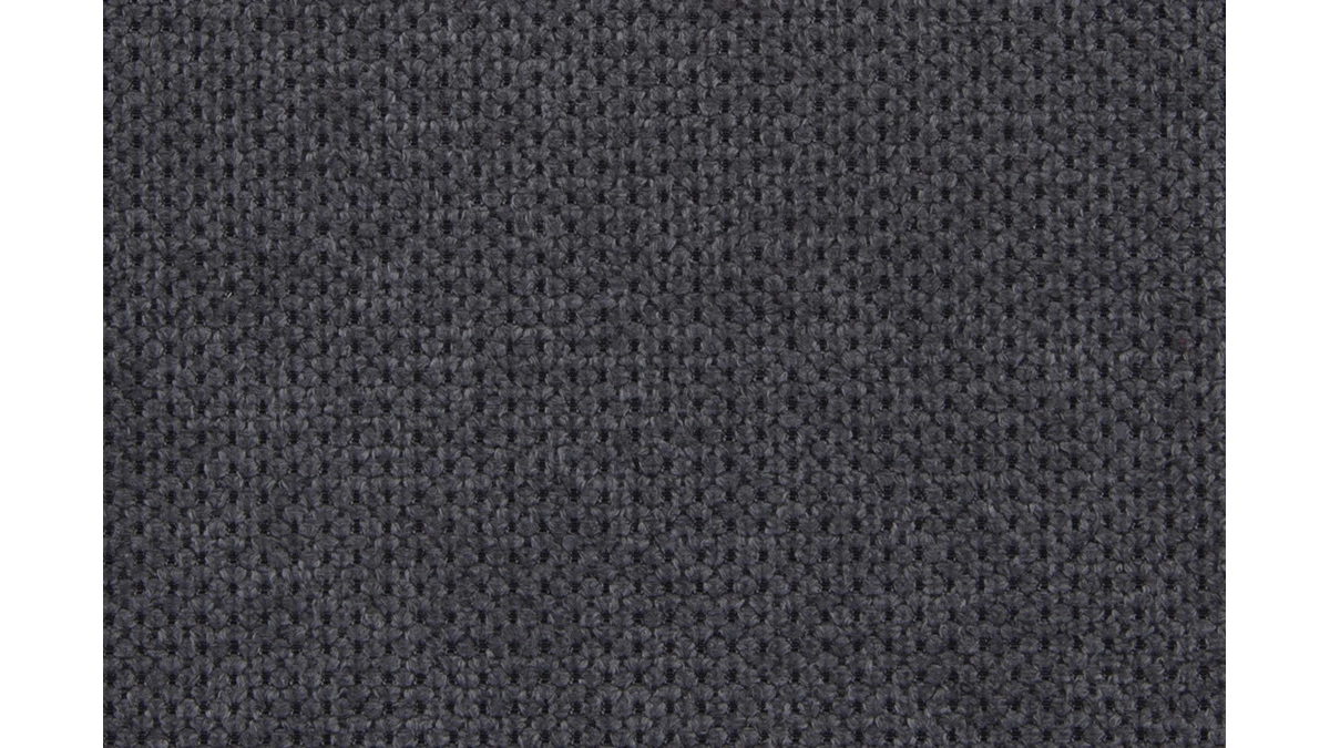 Canapé Convertible Avec Têtières Ajustables 3 Places En Tissu Effet Velours Gris Anthracite Avec Matelas 12 Cm NORO 9 Canapé Convertible Avec Têtières Ajustables 3 Places En Tissu Effet Velours Gris Anthracite Avec Matelas 12 Cm NORO – Image 7