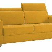 Canapé Convertible Avec Têtières Ajustables 3 Places En Tissu Jaune Avec Matelas 13 Cm GOYA 9 Canapé Convertible Avec Têtières Ajustables 3 Places En Tissu Jaune Avec Matelas 13 Cm GOYA -Boutique Miliboo canape convertible avec tetieres ajustables 3 places en tissu jaune avec matelas 13 cm goya 53340 63920242b36ce 1200 675