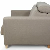 Canapé Convertible Avec Têtières Ajustables 3 Places En Tissu Taupe Et Bois Clair Avec Matelas 13 Cm GOYA 14 Canapé Convertible Avec Têtières Ajustables 3 Places En Tissu Taupe Et Bois Clair Avec Matelas 13 Cm GOYA -Boutique Miliboo canape convertible avec tetieres ajustables 3 places en tissu taupe et bois clair avec matelas 13 cm goya 51771 62d7d3199ab3c 1200 675