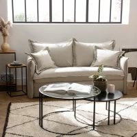 Canapé Convertible Déhoussable En Coton Beige Avec Matelas 13 Cm ALDO -Boutique Miliboo canape convertible dehoussable en coton beige avec matelas 13 cm aldo 50224 60cca71f94f2d 1200 675