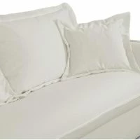 Canapé Convertible Déhoussable En Coton Blanc Crème ALDO -Boutique Miliboo canape convertible dehoussable en coton blanc creme aldo 52021 6238502dce45b 1200 675