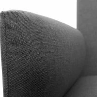 Canapé Convertible Design 3 Places En Tissu Gris Et Acier Chromé ELIN -Boutique Miliboo canape convertible design 3 places en tissu gris et acier chrome elin 41470 5bb3742edb389 1200 675