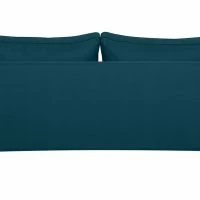 Canapé Convertible Scandinave 3 Places En Tissu Bleu Canard Et Bois Clair Avec Matelas 10 Cm PAPEL -Boutique Miliboo canape convertible scandinave 3 places en tissu bleu canard et bois clair avec matelas 10 cm papel 47211 5daee22860382 1200 675