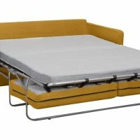 Canapé Convertible Scandinave 3 Places En Tissu Jaune Cumin Et Bois Clair Avec Matelas 10 Cm PAPEL 12 Canapé Convertible Scandinave 3 Places En Tissu Jaune Cumin Et Bois Clair Avec Matelas 10 Cm PAPEL -Boutique Miliboo canape convertible scandinave 3 places en tissu jaune cumin et bois clair avec matelas 10 cm papel 52013 62416238ec802 1200 675