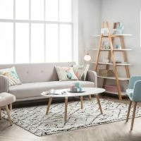 Canapé Convertible Scandinave 3 Places En Tissu Prune Et Bois Clair ULLA -Boutique Miliboo canape convertible scandinave 3 places en tissu prune et bois clair ulla 23101 5bd9c1e144939 1200 675