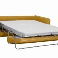 Canapé Convertible Scandinave 3 Places Jaune Cumin Avec Matelas 10 Cm CREEP -Boutique Miliboo canape convertible scandinave 3 places jaune cumin avec matelas 10 cm creep 52012 623dd95f2ec6e 1200 675