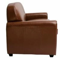 Canapé Convertible Vintage 3 Places Cuir Marron Et Bois Noir Avec Matelas 9 Cm CLUB 13 Canapé Convertible Vintage 3 Places Cuir Marron Et Bois Noir Avec Matelas 9 Cm CLUB -Boutique Miliboo canape convertible vintage 3 places cuir marron et bois noir avec matelas 9 cm club 49660 6197c9a4c1b30 1200 675