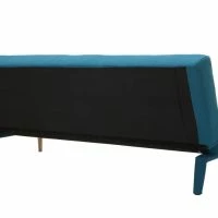 Canapé D'angle Convertible Réversible 4 Places En Tissu Bleu Canard Et Bois Clair OSCAR -Boutique Miliboo canape dangle convertible reversible 4 places en tissu bleu canard et bois clair oscar 38739 5bc4a397f4051 1200 675