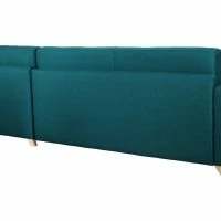 Canapé D'angle Convertible Réversible Avec Coffre 4 Places En Tissu Bleu Canard Et Bois Clair GRAHAM -Boutique Miliboo canape dangle convertible reversible avec coffre 4 places en tissu bleu canard et bois clair graham 49271 602fe02a347b9 1200 675