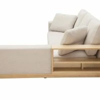 Canapé D'angle Droit 5 Places Avec Rangements En Tissu Effet Velours Texturé Beige Et Bois Clair KOMAO 12 Canapé D'angle Droit 5 Places Avec Rangements En Tissu Effet Velours Texturé Beige Et Bois Clair KOMAO -Boutique Miliboo canape dangle droit 5 places avec rangements en tissu effet velours texture beige et bois clair komao 51637 633ad8c6c4927 1200 675