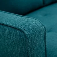 Canapé D'angle Droit Scandinave 3 Places En Tissu Bleu Canard Et Bois Clair CUMBIA -Boutique Miliboo canape dangle droit scandinave 3 places en tissu bleu canard et bois clair cumbia 50775 61d6c9abd4142 1200 675