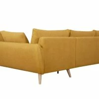 Canapé D'angle Droit Scandinave 5 Places En Tissu Jaune Cumin Et Bois Clair CREEP -Boutique Miliboo canape dangle droit scandinave 5 places en tissu jaune cumin et bois clair creep 52010 62977cc2e1469 1200 675