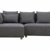 Canapé D'angle Gauche 3 Places En Tissu Effet Velours Gris Et Bois Clair HARLEM 2 Canapé D'angle Gauche 3 Places En Tissu Effet Velours Gris Et Bois Clair HARLEM -Boutique Miliboo canape dangle gauche 3 places en tissu effet velours gris et bois clair harlem 49047 6023a70633b47 1200 675