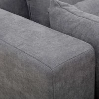 Canapé D'angle Gauche 3 Places En Tissu Effet Velours Gris Et Bois Clair HARLEM -Boutique Miliboo canape dangle gauche 3 places en tissu effet velours gris et bois clair harlem 49047 6023a714037a9 1200 675