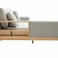 Canapé D'angle Gauche 5 Places Avec Rangements En Tissu Effet Velours Texturé Gris Clair Et Bois Clair KOMAO 13 Canapé D'angle Gauche 5 Places Avec Rangements En Tissu Effet Velours Texturé Gris Clair Et Bois Clair KOMAO -Boutique Miliboo canape dangle gauche 5 places avec rangements en tissu effet velours texture gris clair et bois clair komao 50920 623aecf714df3 1200 675