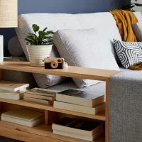 Canapé D'angle Gauche 5 Places Avec Rangements En Tissu Effet Velours Texturé Gris Clair Et Bois Clair KOMAO 17 Canapé D'angle Gauche 5 Places Avec Rangements En Tissu Effet Velours Texturé Gris Clair Et Bois Clair KOMAO -Boutique Miliboo canape dangle gauche 5 places avec rangements en tissu effet velours texture gris clair et bois clair komao 50920 62f514b651c3c 1200 675