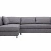 Canapé D'angle Gauche Convertible Avec Coffre 3 Places En Tissu Gris Et Acier Chromé MIAMI 1 Canapé D'angle Gauche Convertible Avec Coffre 3 Places En Tissu Gris Et Acier Chromé MIAMI -Boutique Miliboo canape dangle gauche convertible avec coffre 3 places en tissu gris et acier chrome miami 21843 5d383b967e08a 1200 675