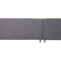 Canapé D'angle Gauche Convertible Avec Coffre 3 Places En Tissu Gris Et Acier Chromé MIAMI -Boutique Miliboo canape dangle gauche convertible avec coffre 3 places en tissu gris et acier chrome miami 21843 5d383ba8a61ff 1200 675