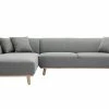 Canapé D'angle Gauche Scandinave 5 Places En Tissu Gris Et Bois Clair STUART -Boutique Miliboo canape dangle gauche scandinave 5 places en tissu gris et bois clair stuart 48847 6033b07cdb229 1200 675