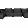 Canapé D'angle Moderne Modulable 4 éléments Gris Foncé PLURIEL -Boutique Miliboo canape dangle moderne modulable 4 elements gris fonce pluriel 50645 6140b94bd9cd0 1200 675
