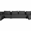 Canapé D'angle Modulable Grand Format 4 éléments Gris Foncé PLURIEL -Boutique Miliboo canape dangle modulable grand format 4 elements gris fonce pluriel 50817 6141b1252d263 1200 675