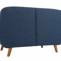 Canapé Déhoussable 2 Places En Tissu Bleu Foncé Et Bois Foncé YNOK -Boutique Miliboo canape dehoussable 2 places en tissu bleu fonce et bois fonce ynok 33594 5bbcc5e349638 1200 675