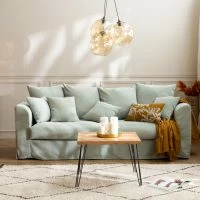 Canapé Déhoussable 3 Places En Tissu Vert Amande FEVER -Boutique Miliboo canape dehoussable 3 places en tissu vert amande fever 50018 60814024234d1 1200 675