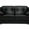 Canapé Design 2 Places Cuir Noir Et Acier Chromé TAMARA -Boutique Miliboo canape design 2 places cuir noir et acier chrome tamara 49650 610bb9cb20782 1200 675