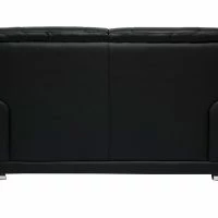 Canapé Design 2 Places Cuir Noir Et Acier Chromé TAMARA -Boutique Miliboo canape design 2 places cuir noir et acier chrome tamara 49650 610bb9d179235 1200 675