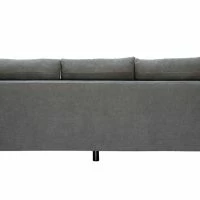 Canapé Design 3 Places En Tissu Effet Velours Gris Et Métal Noir JERRY -Boutique Miliboo canape design 3 places en tissu effet velours gris et metal noir jerry 50585 620e2b9b553dd 1200 675